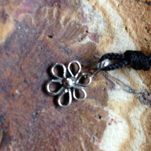 handmade sterling silver flower