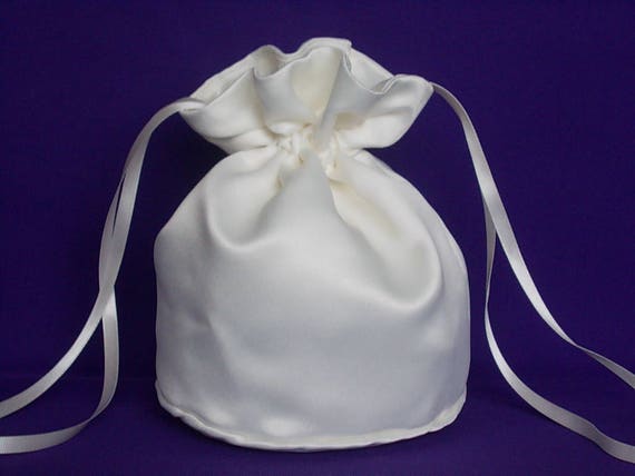 ivory wedding dolly bags