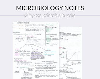 Microbiology Medical School Study Guide | Notes