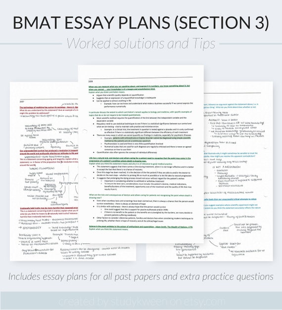 Bmat section 3 guide picture