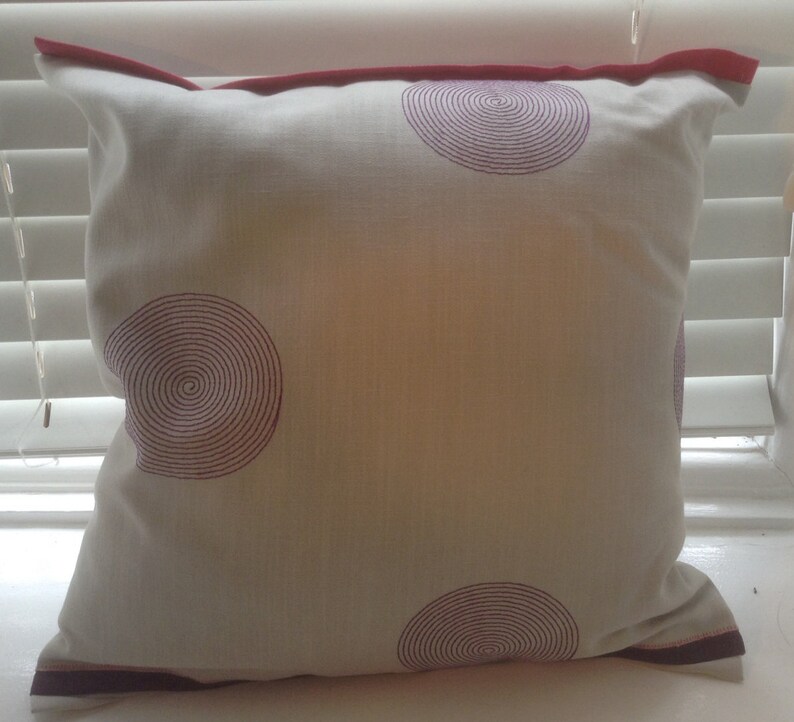 Purple Circle cushion PC02 image 1