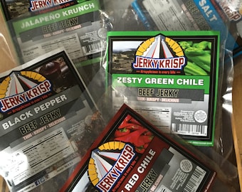 Jerky Krisp - Variety Pack (All 6 Flavors)2