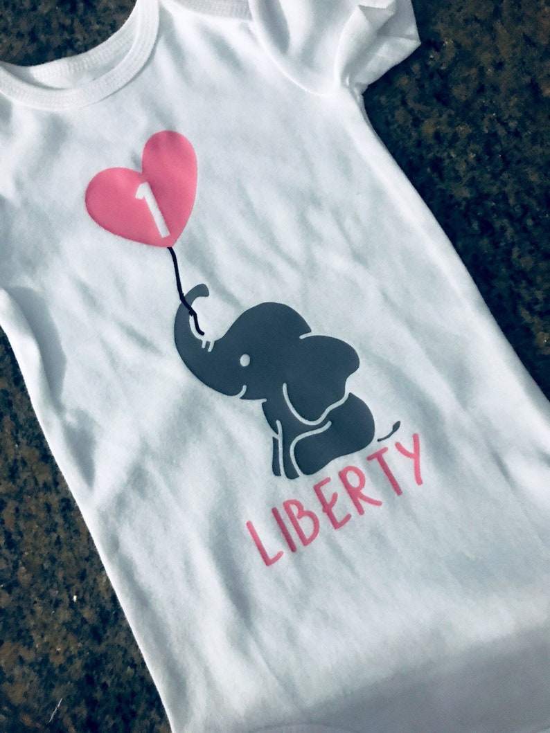 First birthday onesie custom birthday onesie
