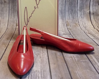 anne klein red shoes