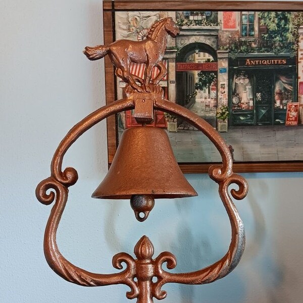 Iron Dinner Bell - Etsy