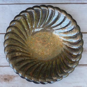 Vintage WM. Rogers 3835 Silverplate Dish Bowl Waverly 10.5”