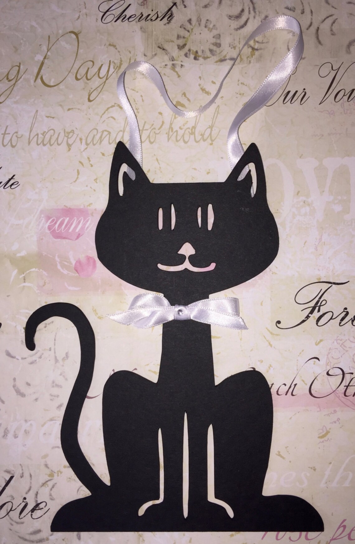 Lucky Black Cat Etsy UK