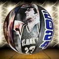 Personalized Basketball, Basketball With Pictures, Custom Senior Gift, Graduation Party Idea, Basketball With Name, Achievement Awards