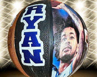 Custom Basketball with Personalized Name and Message, Perfect Gift for Player Coaches and Fans, Unique Keepsake and Memorabilia, Memory Ball