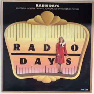 Radio Days soundtrack LP rare vinyl