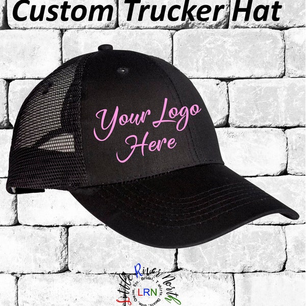 Custom Ladies Trucker Hat, Custom Design, Your Design, Glitter Decal, Glitter Vinyl Hat, Your Logo On A Cap, Bling your logo