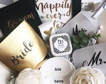 Couples Engagement Gift Box For Bride & Groom