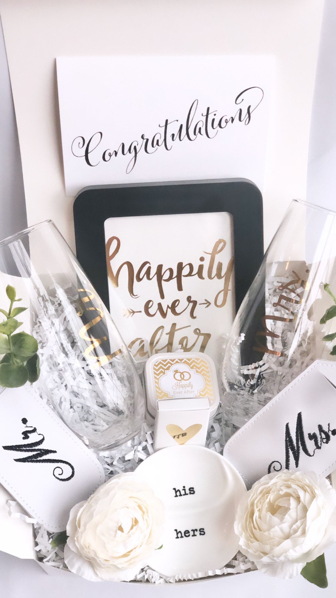 Couples Engagement Gift Box for Bride & Groom Engaged Gift Etsy UK