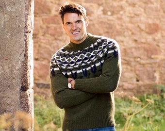 Fair Isle Sweater Mens - Etsy UK