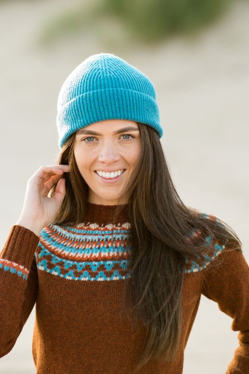 Womens Fair Isle Jumper Sweater 