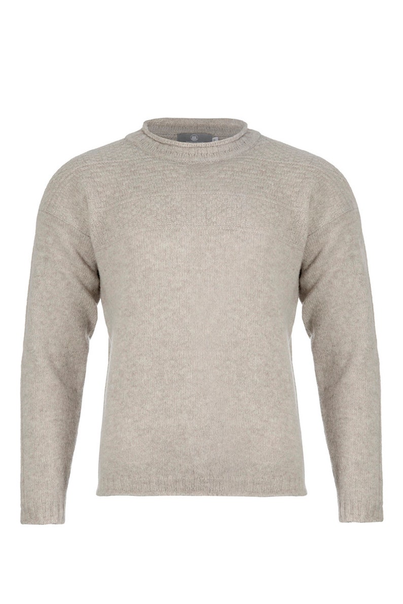 3 Colours. Mens Gansey Jumper Sweater Pullover Shetland - Etsy UK