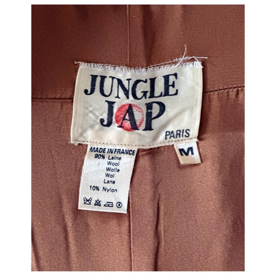 Rare Vintage 1978 Runway Archival KENZO JUNGLE JAP Embroidered 