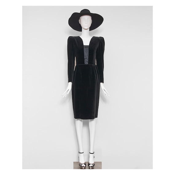 lanvin black dress women's Lanvin resort 2010 long black silk dress size 42