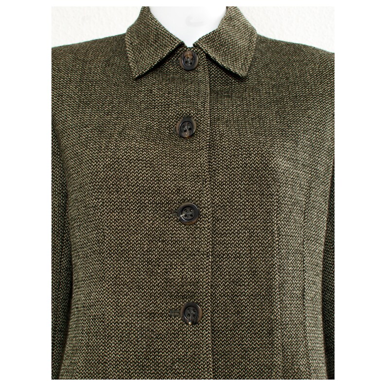 Fabulous vintage 90s Valentino Miss V tweed jacket
