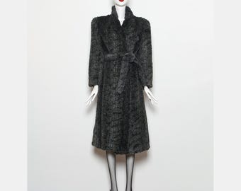 Vintage SONIA RYKIEL Faux Fur Coat Paris Couture - Etsy Denmark