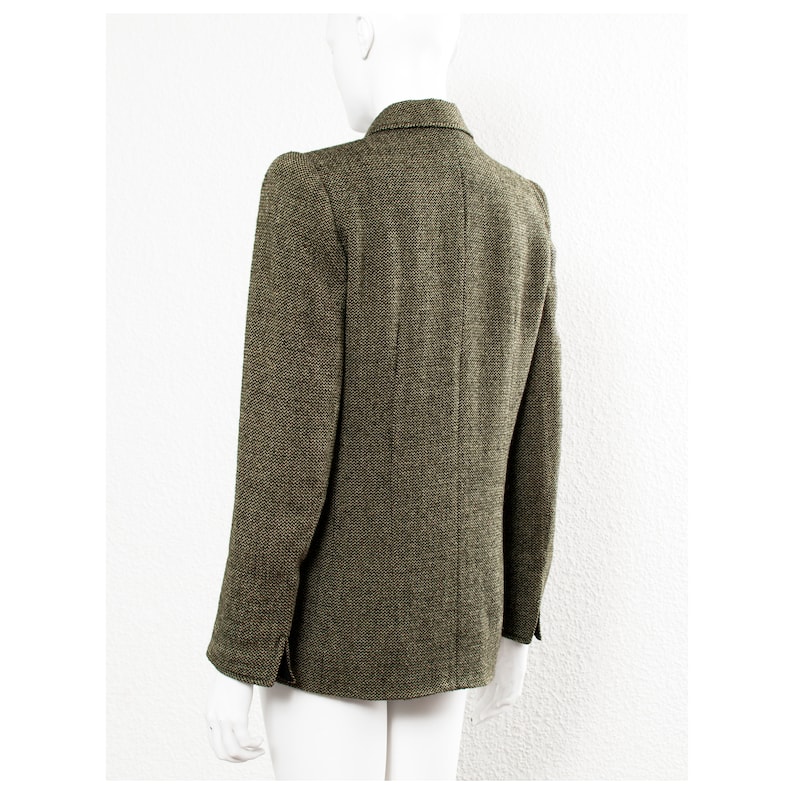 Fabulous vintage 90s Valentino Miss V tweed jacket