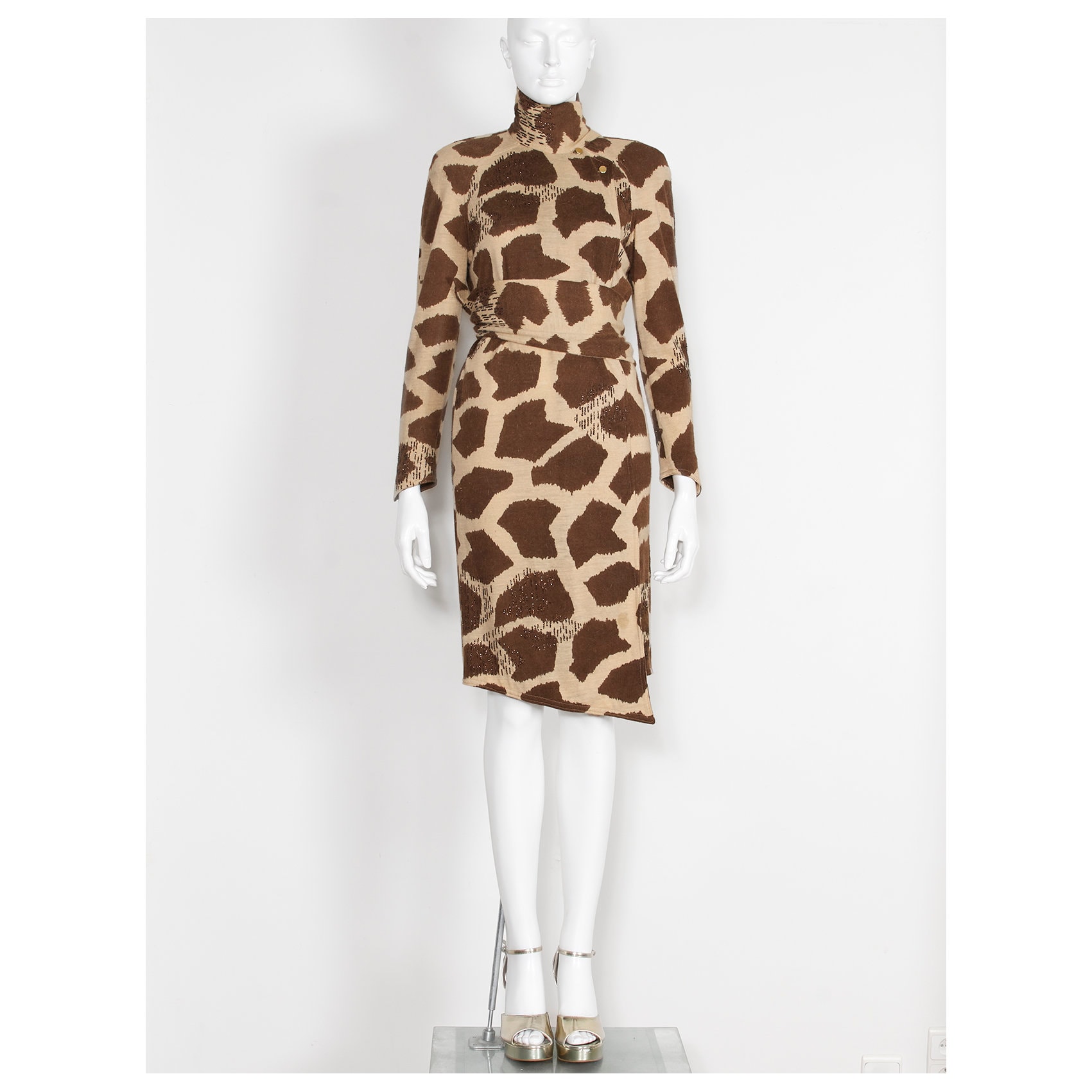 Giraffe print dress Etsy Belgie
