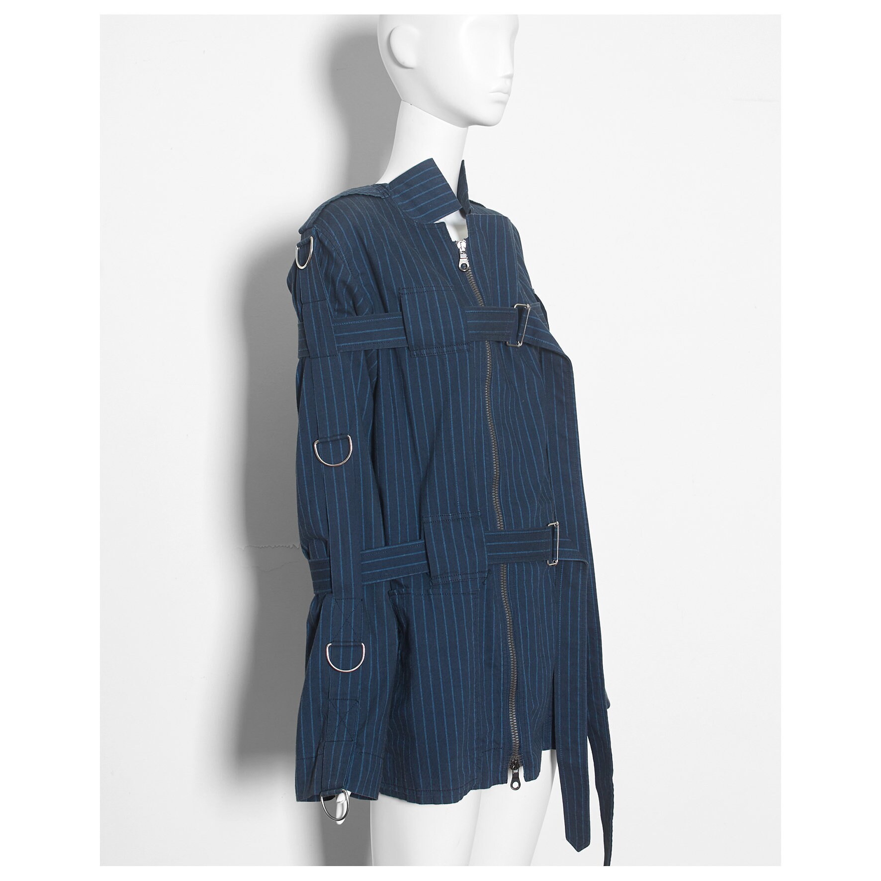 Iconic Vintage Blue Pinstripe VIVIENNE WESTWOOD Man Bondage