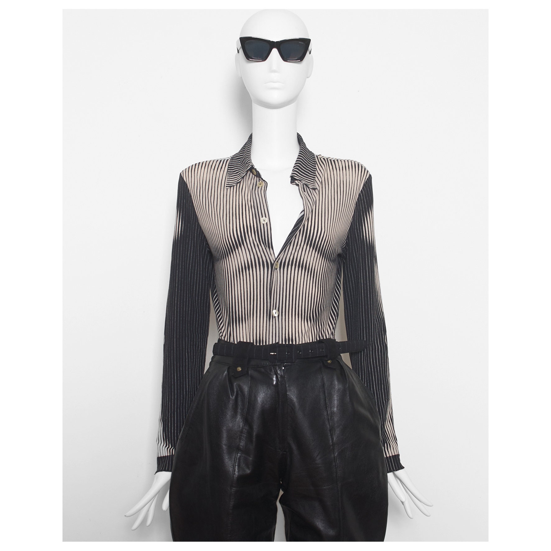 Trompe L Oeil Shirt - Etsy