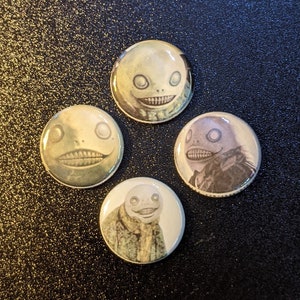 NieR Emil 1 Inch Pin Back Buttons