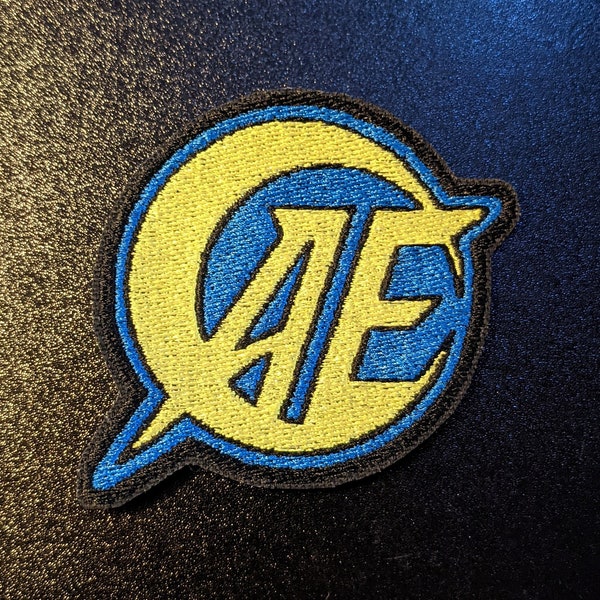 Gundam  Anaheim Electronics Crescent Moon Logo Sew On Embroidered Patch