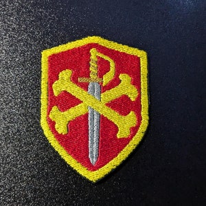 Gundam Crossbones Vanguard-logotyp Sy-på broderad lapp
