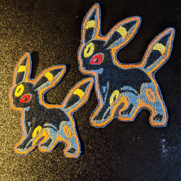 Pokemon Umbreon Embroidered Sew On Patch