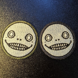 NieR Emil Head Embroidered Sew on Patch