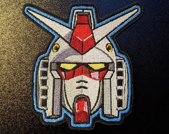 Gundam RX-78-2 Head Sew on Embroidered Patch - Etsy