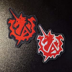 Gundam Amuro Emblem RX-93-ν2 / Hi-Nu Variation Sew on Embroidered Patch