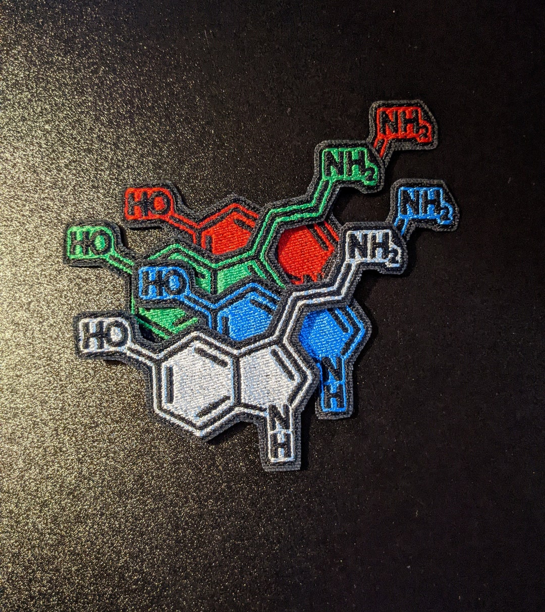 Serotonin Molecule Dress