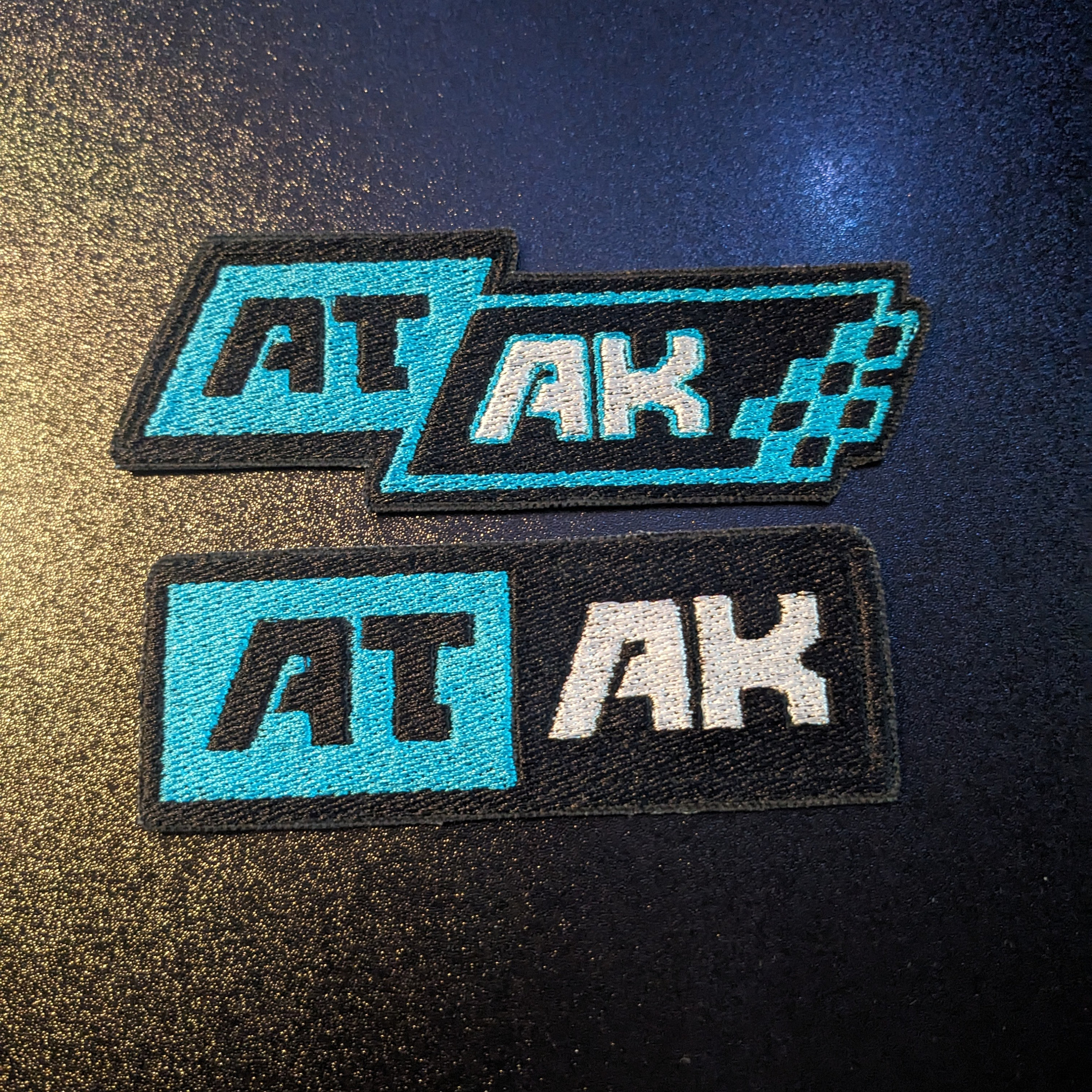 Cyberpunk 2077 ATAK Logo Sew on Embroidered Patch