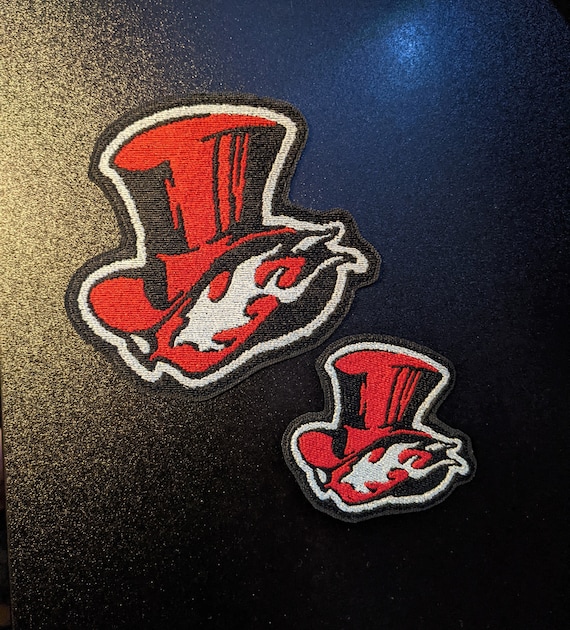 ペルソナ5 心の怪盗団ロゴ 縫い付け刺繍パッチ - Etsy 日本