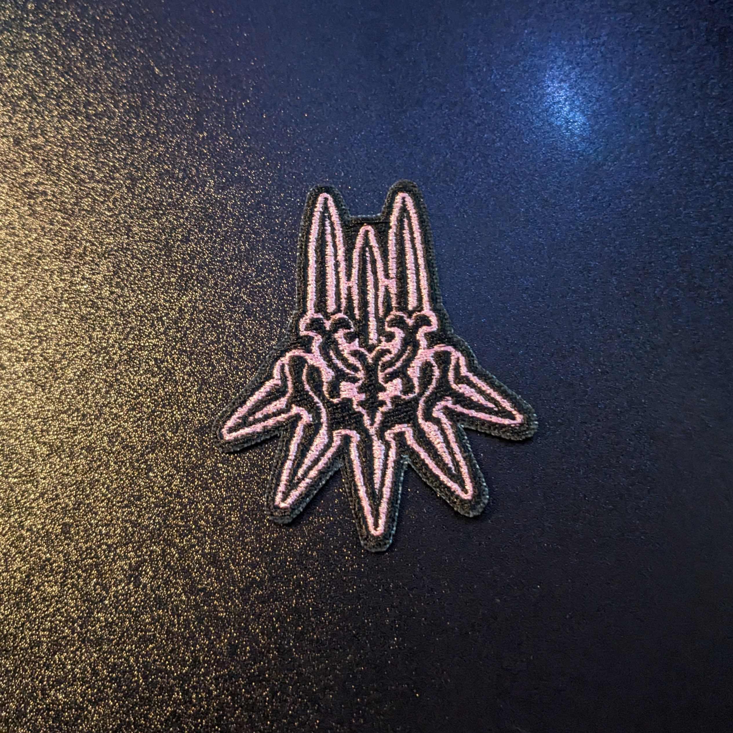 nier DESIGN刺繍CUTSEW【SPIDER】 グレー（LOGO刺繍入りFAKE