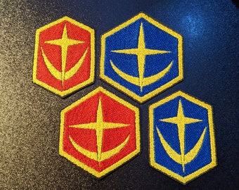 米宇宙軍　ゴムワッペン　パッチ　セット ガンダム EFSF 地球連邦宇宙軍 ロゴ 刺繍 縫い付けワッペン - Etsy 日本