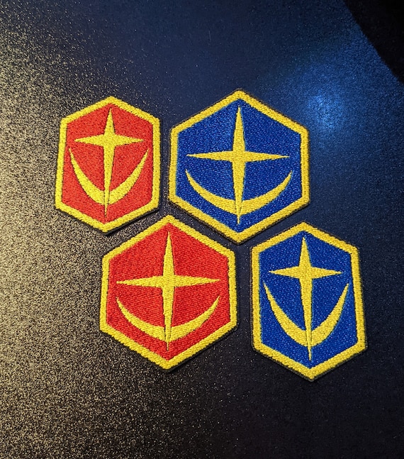 ガンダム EFSF 地球連邦宇宙軍 ロゴ 刺繍 縫い付けワッペン - Etsy 日本
