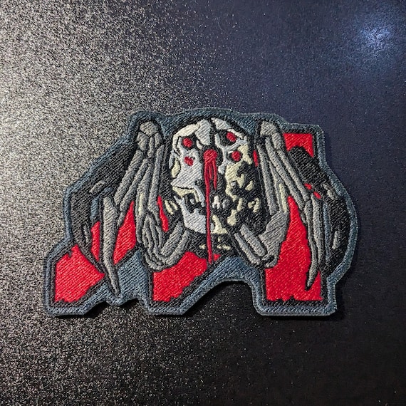 Cyberpunk 2077 アート「Maelstrom」 Cyberpunk 2077 Maelstrom Skull Crawler Logo Sew on Embroidered