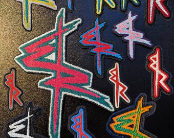 【絶版品】 サイバーパンク 傭兵　刺繍パッチ 絶版品】 サイバーパンク 傭兵 刺繍パッチ 絶版品】 サイバーパンク