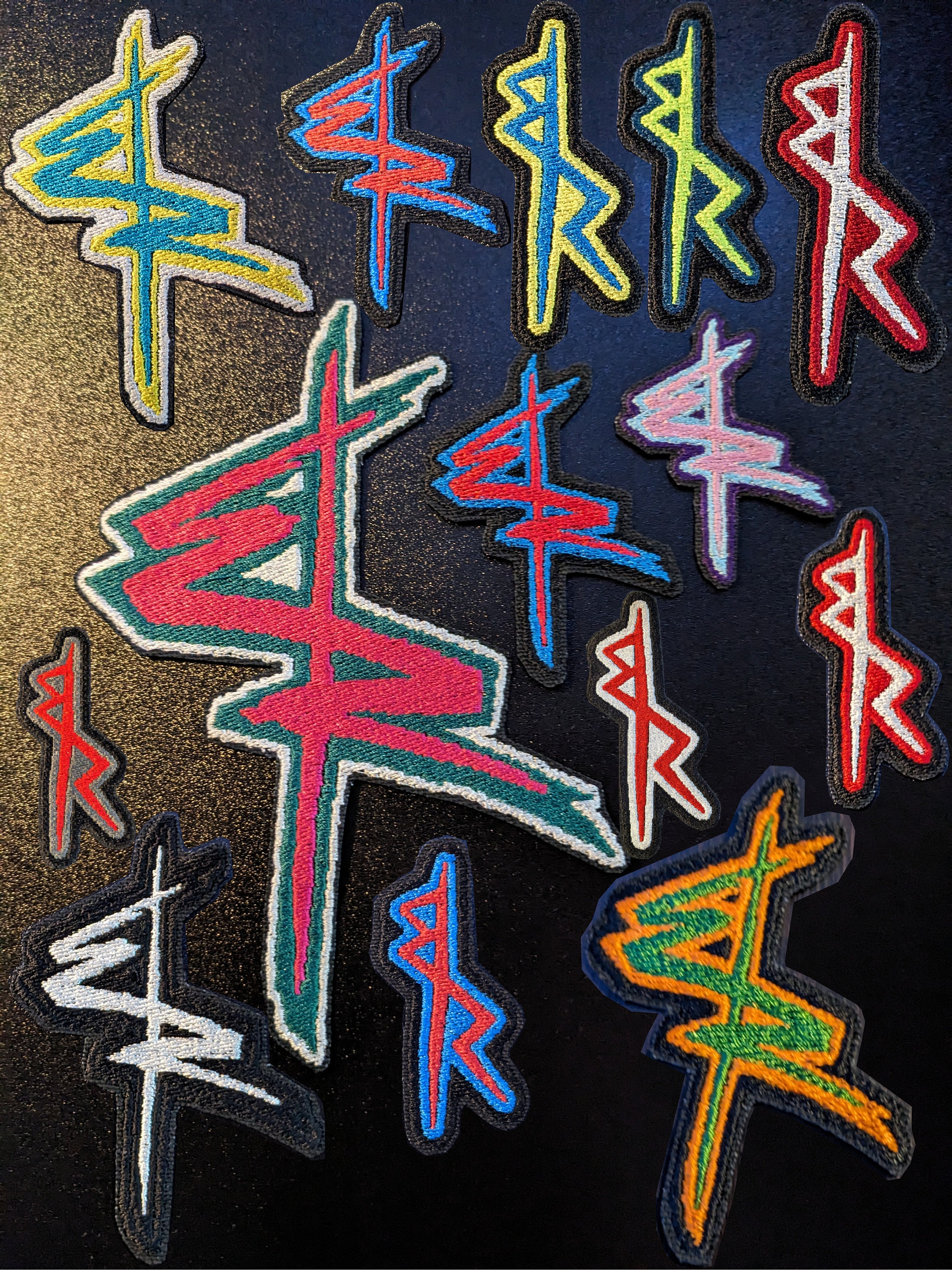 【絶版品】 サイバーパンク 傭兵　刺繍パッチ 絶版品】 サイバーパンク 傭兵 刺繍パッチ 絶版品】 サイバーパンク