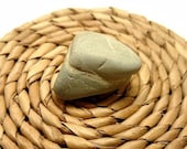 Wishing Rock Beach Wish Stone with Multiple Bands Stripes - Coastal Nautical Collection Crafts Wishing Wedding Fairy Decor Zen Healing
