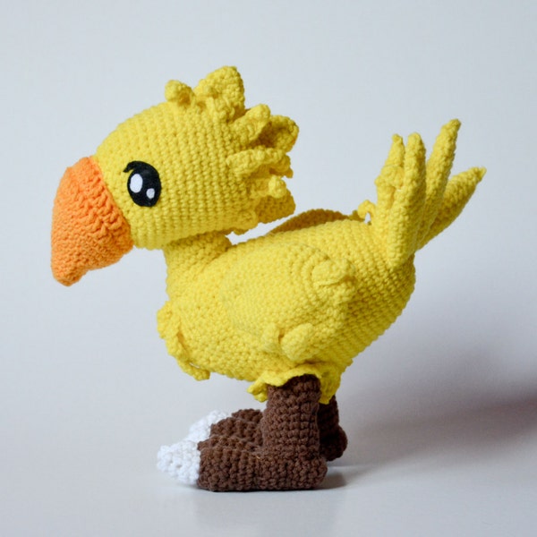 Crochet PATTERN No 1630 Choco bird crochet PATTERN  by Krawka,