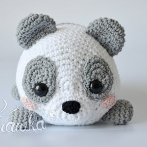 Crochet PATTERN No 1913 Little Panda by Krawka