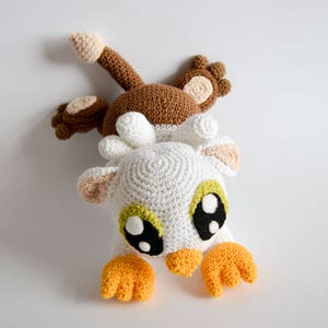 Crochet PATTERN No 1708 Griffin / Gryphon mythological creature by Krawka,