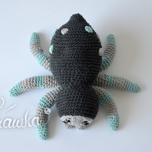 Crochet PATTERN No 1917 Tarantulina the cutest Spider ever pattern by Krawka image 9