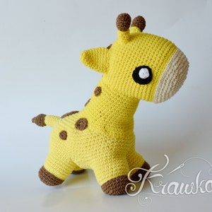 Crochet PATTERN No 1815 Giraffe pattern by Krawka image 2